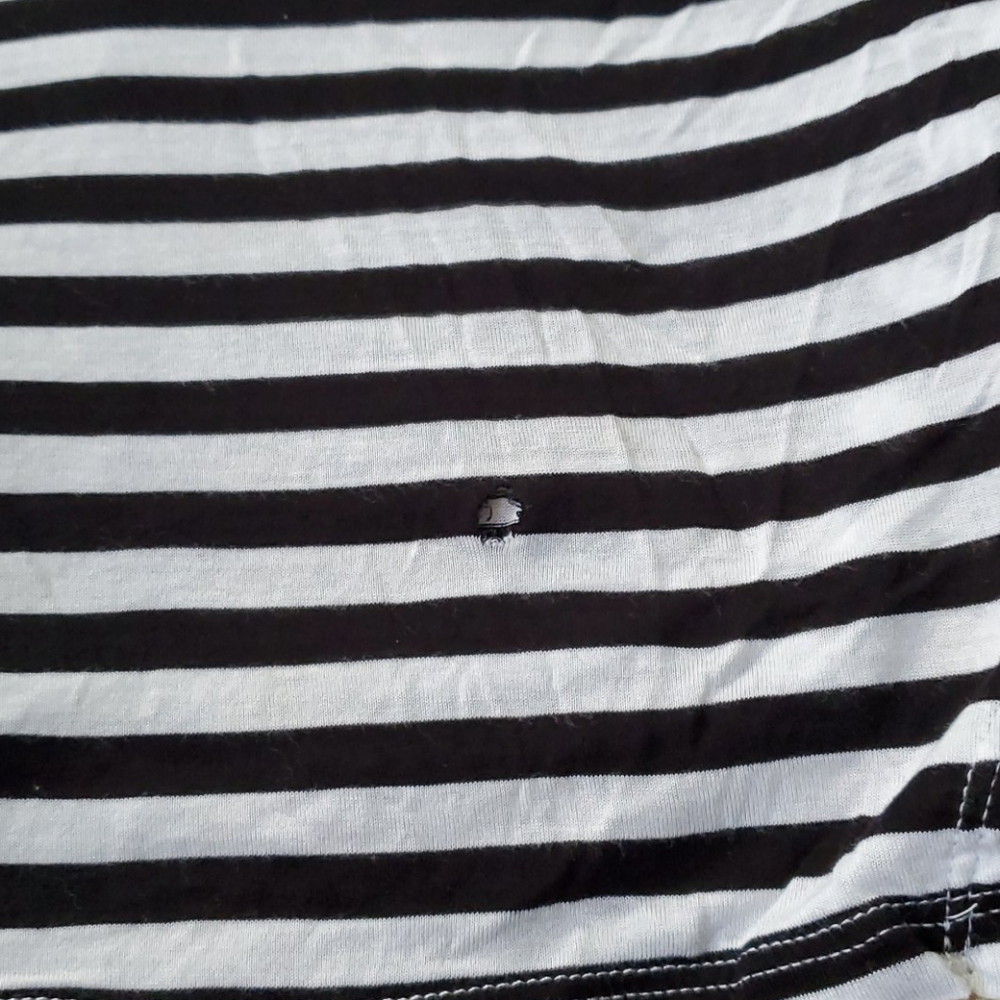 🫱🏿‍🫲🏾 Women stripe spense knit maternity shirt size xl - Picture 8 of 8